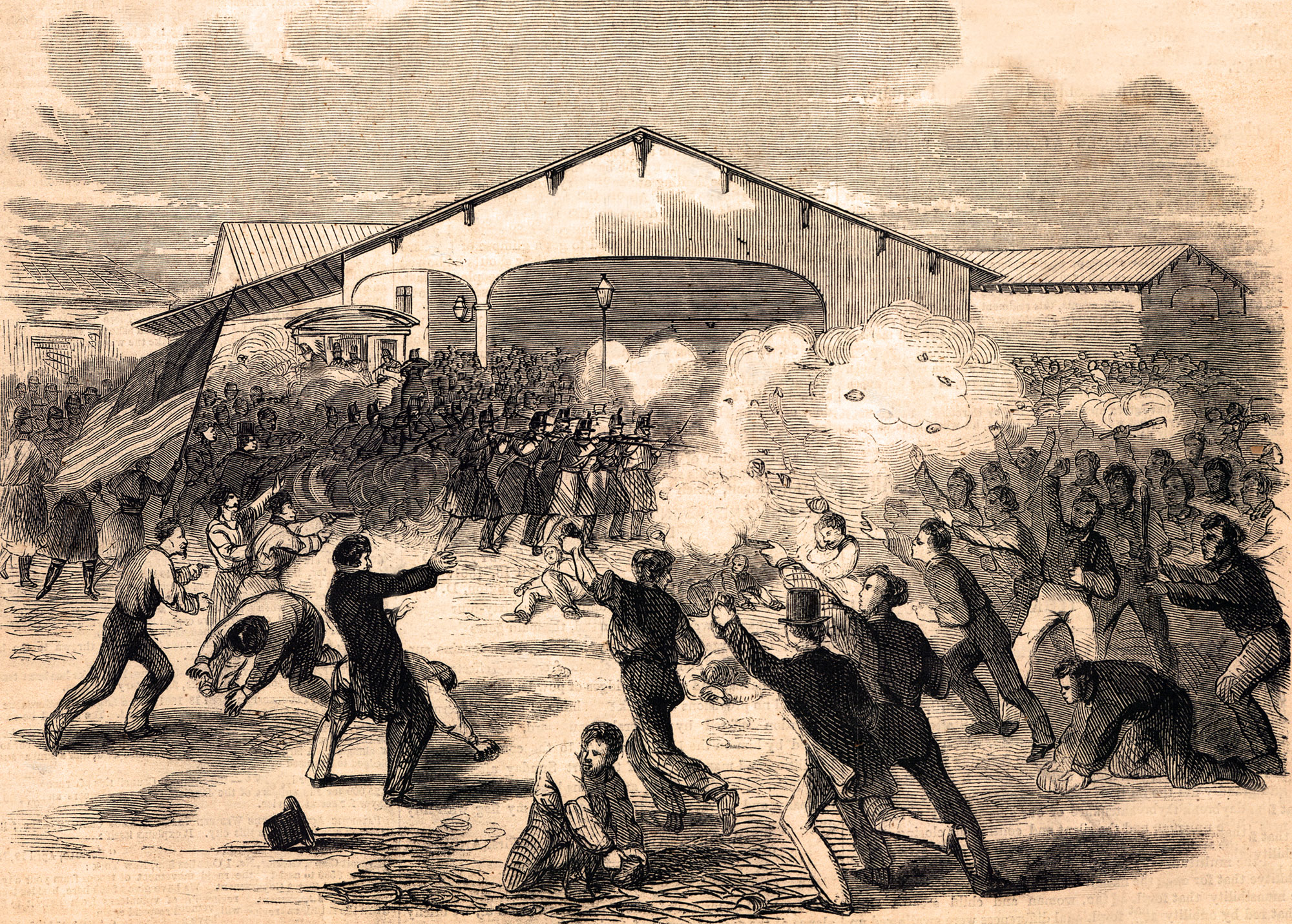 baltimore riots civil war