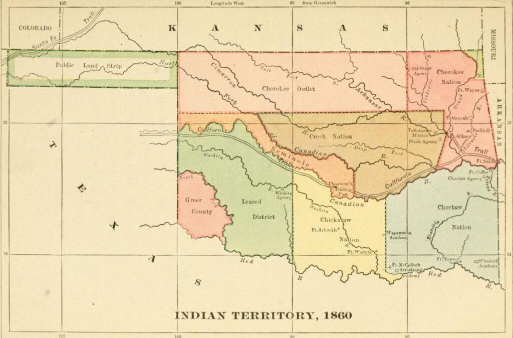 Oklahoma (Indian Territory) Civil War Forts Civil War Traveler